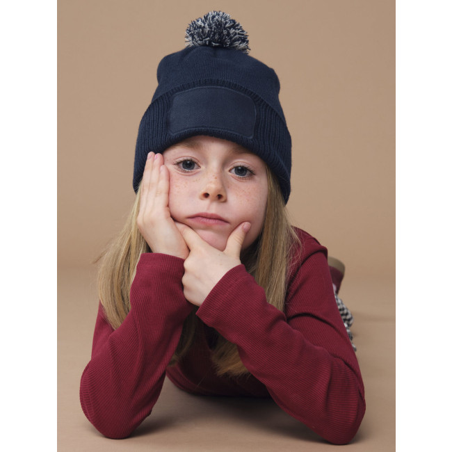 Berretto con toppa Snowstar per bambini