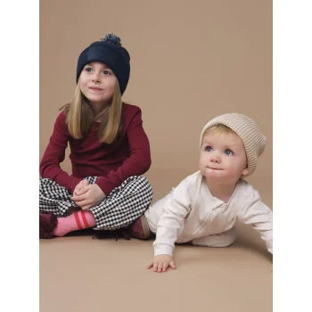 Berretto con toppa Snowstar per bambini