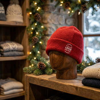 Berretti personalizzati con logo - Berretto in pile personalizzabile taglia unica isolamento termico