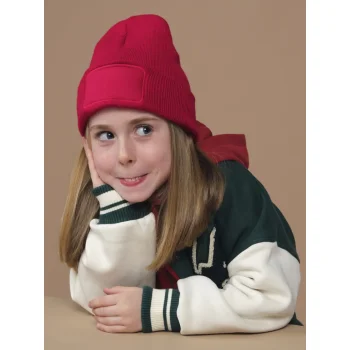 Berretto originale con toppa per bambini