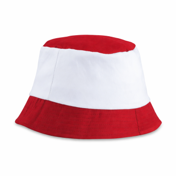 Cappelli da pescatore personalizzati con logo - Berretto personalizzabile bicolore con regolazione posteriore