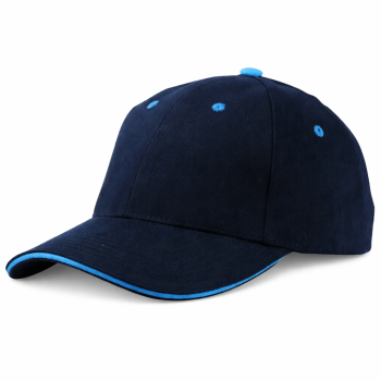 Cappellino baseball personalizzato con logo - Berretto personalizzabile con visiera preformata e chiusura regolabile