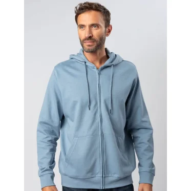 Felpa full zip personalizzabile Black Spider con cappuccio doppio strato