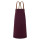 Grembiule personalizzabile Karlowsky con bretelle in pelle e tessuto misto