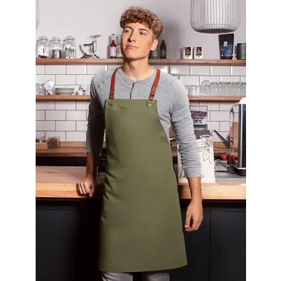 Bib Apron Green Generation Made of Recycled Plastic