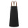 Grembiule personalizzabile Karlowsky con bretelle in pelle e tessuto misto