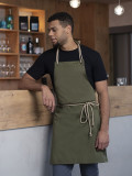 Bib Apron with cords 70x85 cm