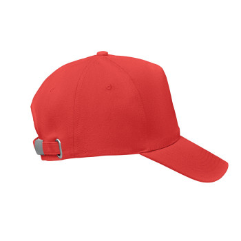 Cappellino 5 pannelli personalizzato - BICCA CAP - Cappello cotone bio 250 gr/m²