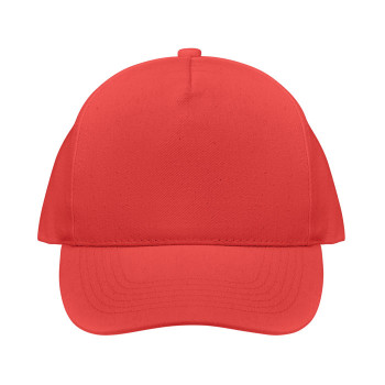 Cappellino 5 pannelli personalizzato - BICCA CAP - Cappello cotone bio 250 gr/m²
