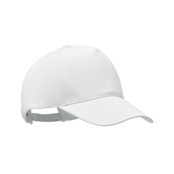 Cappellino 5 pannelli personalizzato - BICCA CAP - Cappello cotone bio 250 gr/m²
