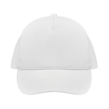 Cappellino 5 pannelli personalizzato - BICCA CAP - Cappello cotone bio 250 gr/m²