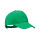 Cappello baseball personalizzabile cotone organico 5 pannelli regolabile metallo