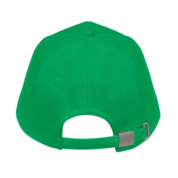 Cappellino 5 pannelli personalizzato - BICCA CAP - Cappello cotone bio 250 gr/m²
