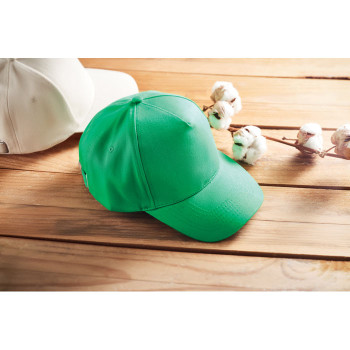 Cappellino 5 pannelli personalizzato - BICCA CAP - Cappello cotone bio 250 gr/m²