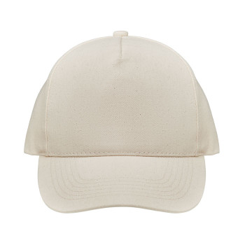 Cappellino 5 pannelli personalizzato - BICCA CAP - Cappello cotone bio 250 gr/m²