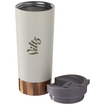 Tazze termiche personalizzate con logo - Bicchiere Peeta con isolamento sottovuoto in rame da 500 ml
