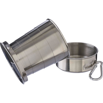 Bicchiere pieghevole Annette | Acciaio inox 304 | 220 ml
