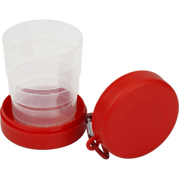 Accessorio da viaggio personalizzato - Bicchiere pieghevole Dolly | 220 ml