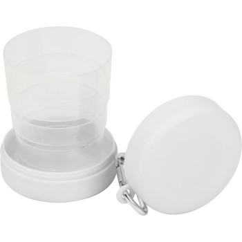Accessorio da viaggio personalizzato - Bicchiere pieghevole Dolly | 220 ml