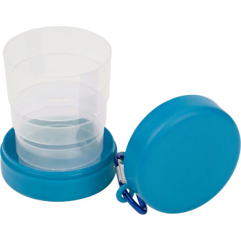 Accessorio da viaggio personalizzato - Bicchiere pieghevole Dolly | 220 ml