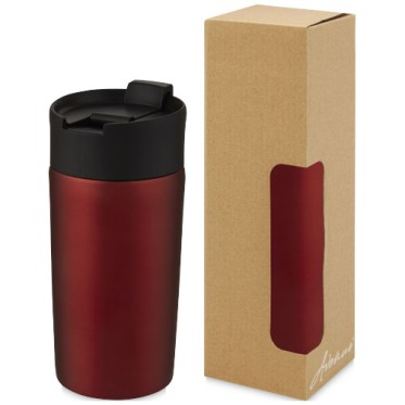 Tazze termiche personalizzate con logo - Bicchiere termico Jetta da 330 ml con isolamento sottovuoto in rame