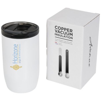 Tazze termiche personalizzate con logo - Bicchiere termico Lagom con isolamento sottovuoto in rame da 380 ml