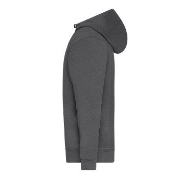 felpe uomo personalizzate - Bio Workwear Half Zip Hoody