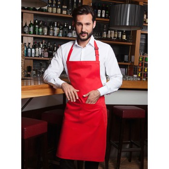 Bistro Apron Basic With Buckle And Pocket