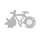Multi-tool personalizzabile 11 in 1 acciaio inox design bicicletta