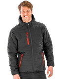 Black Compass Padded Winter Jacket