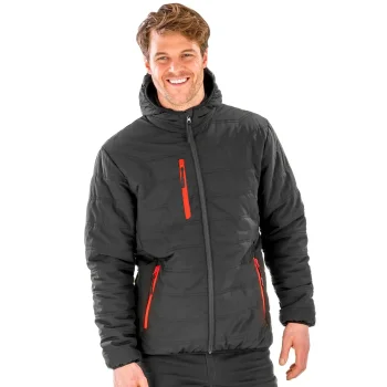 Black Compass  Padded Winter Jacket
