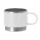 Tazza personalizzabile in PP riciclato con base acciaio inox riciclato 140 ml