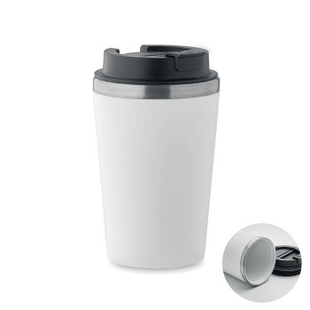 Tazze termiche personalizzate con logo - BLERM - Bicchiere con rivestimento in c