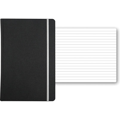 Blocco a righe 192 pag. con nastrino segnalibro ed elastico