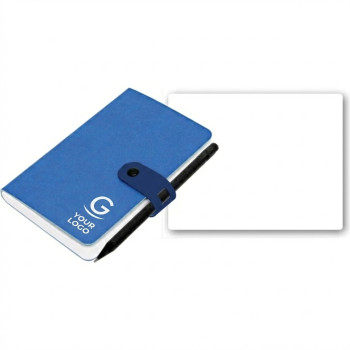 Blocco appunti personalizzabile Reflexa formato 9x14 cm vivella bicolore