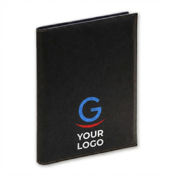 Blocco Fogli personalizzabile con 50 Fogli A5 Copertina Blu Scuro