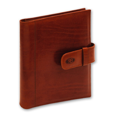 Blocco in pelle in pieno fiore 15X22 cm