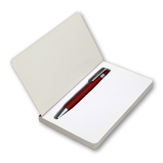 Blocco note 10X16 cm con penna a sfera