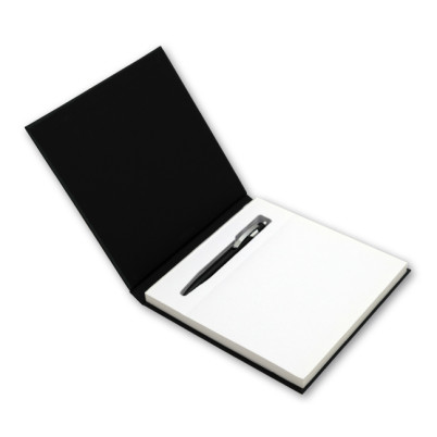 Blocco note 18X18 cm con penna a sfera