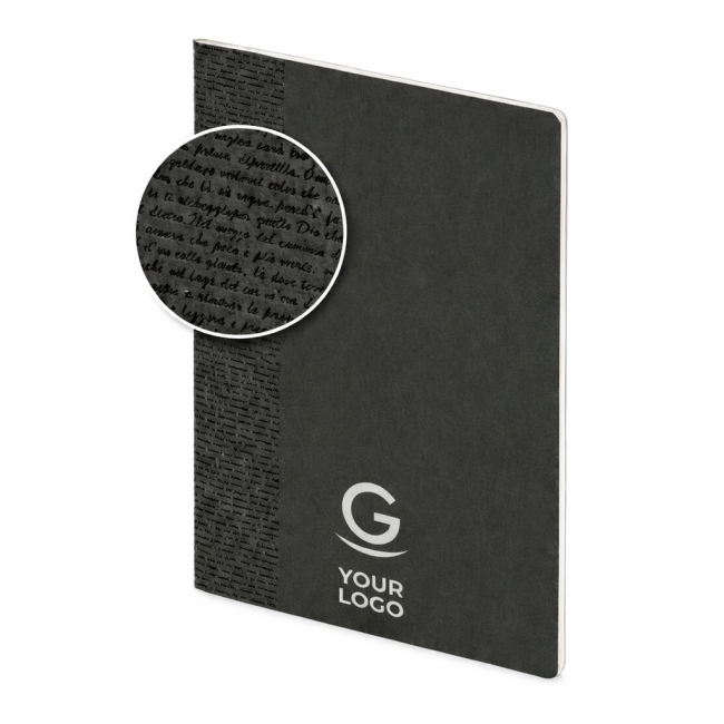 Block notes Reflexa personalizzati con logo - Blocco personalizzabile Reflexa formato A4 con copertina flessibile