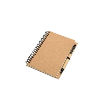 Taccuini personalizzati con logo - BLOQUERO - B6 Blocnotes in carta riciclata