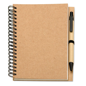 Taccuini personalizzati con logo - BLOQUERO - B6 Blocnotes in carta riciclata