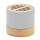 Speaker wireless Bluetooth 5.0 personalizzabile con struttura in RPET e bamboo