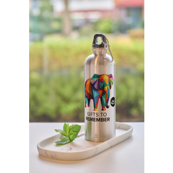 Borraccia in acciaio personalizzata - Borraccia Emeric | Riciclata | 750 ml