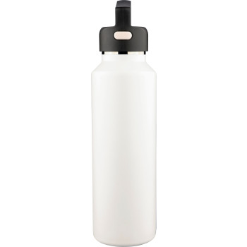 gadget ecologici con logo - Borraccia in acciaio inossidabile riciclato a doppia parete Mace 600 ml
