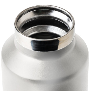 gadget ecologici con logo - Borraccia in acciaio inossidabile riciclato a doppia parete Mace 600 ml