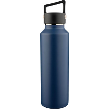gadget ecologici con logo - Borraccia in acciaio inossidabile riciclato a doppia parete Mace 600 ml