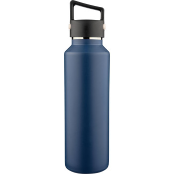 gadget ecologici con logo - Borraccia in acciaio inossidabile riciclato a doppia parete Mace 600 ml