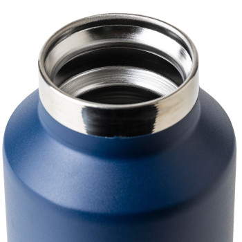 gadget ecologici con logo - Borraccia in acciaio inossidabile riciclato a doppia parete Mace 600 ml