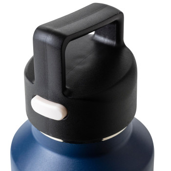 gadget ecologici con logo - Borraccia in acciaio inossidabile riciclato a doppia parete Mace 600 ml